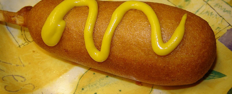 corndog mustard